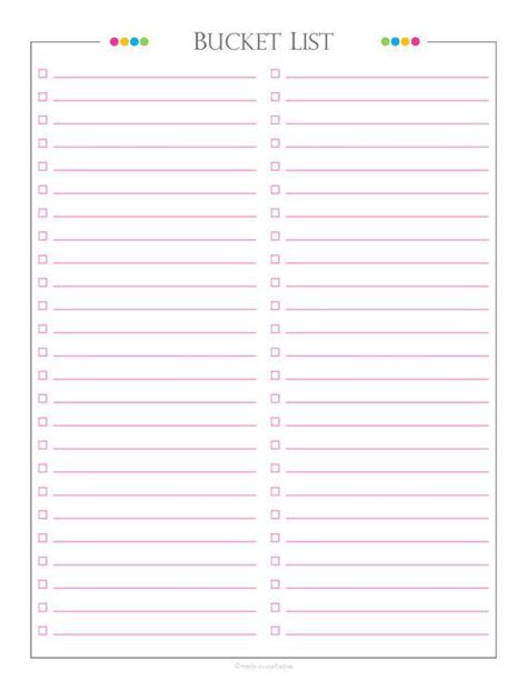 lists   books  read movies   dream log bucket list single