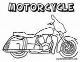 Motorcycles sketch template