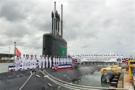 uss washington joins  submarine fleet daily press