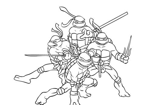 ninja turtles coloring pages  animated cartoons    years