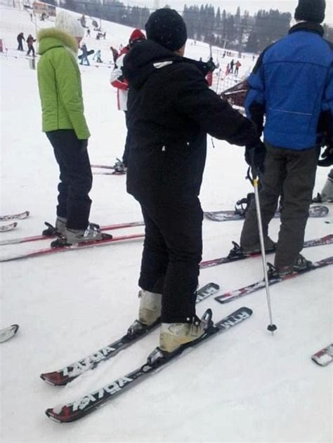 the funniest ski pictures ever daily mail online