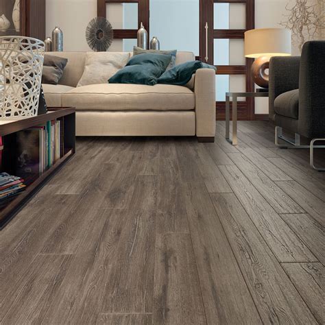 select surfaces laminate flooring silver oak  planks  sq ft