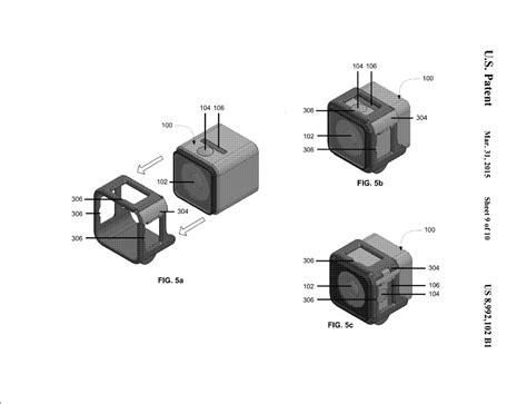 gopro patent tips square cameras