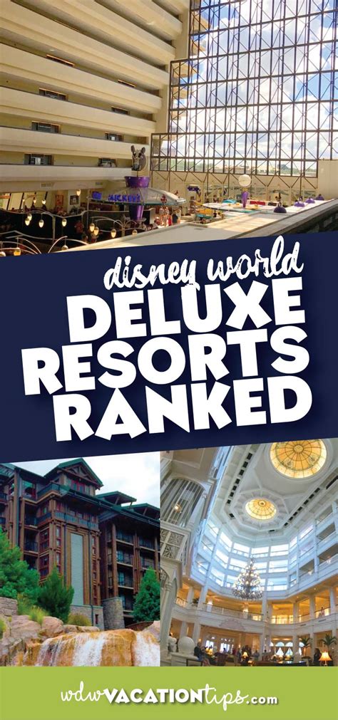 disney world deluxe resorts ranked wdw vacation tips