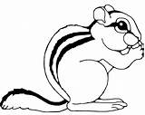 Chipmunk Coloring Pages Clipart Cute Animal Kids Chipmunks Printable Cartoon Clip Sheet Print Cliparts Mid Summer Colouring Sheets Baby Library sketch template