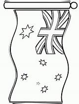 Flag Coloring Australia Pages Australian Colouring Printable Flags Country Drawing Clipart Steagul Angliei Color Cu Print Countries Library Book Popular sketch template