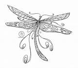 Duncanson Megan Dragonflies Adults sketch template