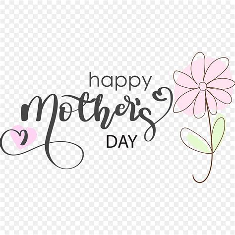 mothers day text vector design images happy mothers day text lettering