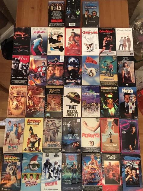 Lot Of 40 Classic 80s Action Sci Fi Horror Comedy Movies