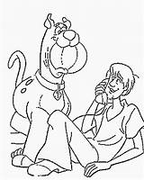Coloring Scooby Doo Pages Book sketch template