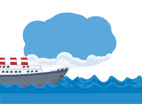 Transportation Animated Clipart Ship In Ocean Animation 5c