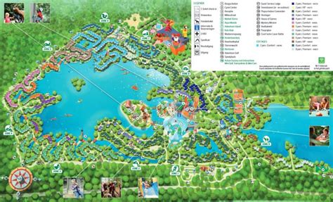 plattegrond center parcs de huttenheugte