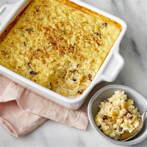 baked rice pudding born  eggs