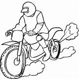 Motorcycle Coloring Pages Printable Kids Sheet Colouring Racing Motorbikes Print Drawing Motorbike Coloringkids sketch template