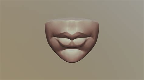 Mouth 3d Model By Lcad Zbrush Resources Donaldphan [6a1b606