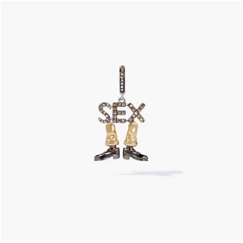 18ct Gold Diamond Sex On Legs Charm — Annoushka International