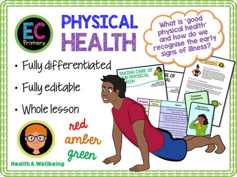 physical health  symptoms  illness teaching resources