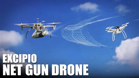 net gun drone excipio flite test youtube