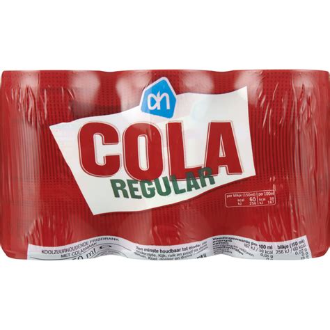 ah cola regular mini  pack reserveren albert heijn
