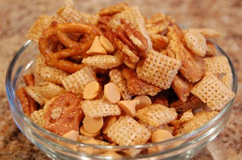 annies home butterscotch chex snack mix