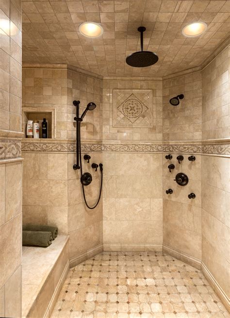 bathroom remodel tile shower design ideas image