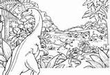 Coloring Plateosaurus Pages Dinosaur Supercoloring Color sketch template