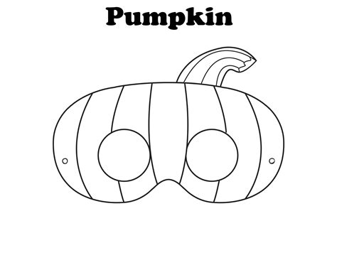 printable pumpkin mask craftdiaries halloween mask craft