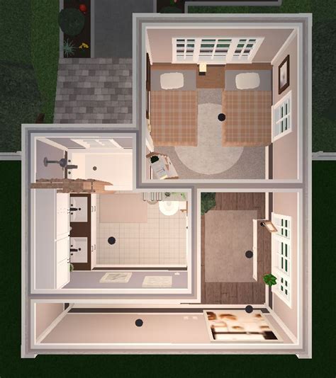 small bloxburg starter home interior upstairs small house design plans design