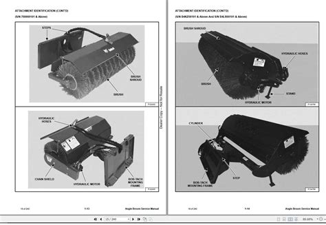 bobcat angle broom    service manual   auto repair manual forum heavy