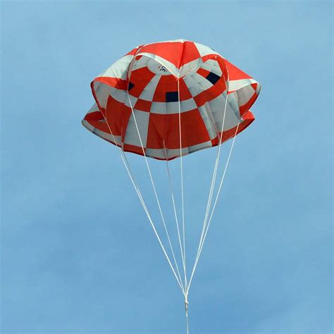 ripstop nylon cloth parachute  water  model rocket