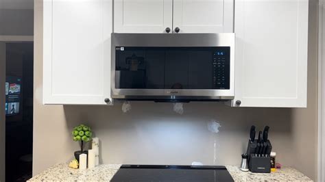 How To Install An Under The Cabinet Microwave And Tour Our Kitchen
