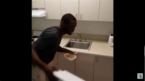guy throwing cereal  wall youtube