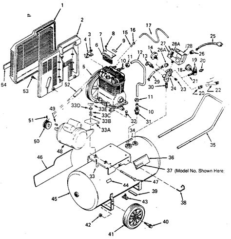 craftsman craftsman air compressor parts model  sears partsdirect