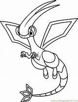 Pokemon Coloring Flygon Pages Grass Type Pokémon Gardevoir Vulpix Reshiram Color Printable Getdrawings Coloringpages101 Getcolorings Archives sketch template
