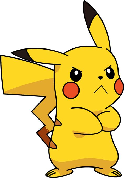 pikachu clipart angry pikachu angry transparent