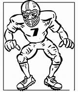 Coloring Pages Newton Cam Getcolorings Player Football sketch template
