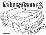 Coloring Pages Mustang Ford Car Boys Cars Kids Print Late Printable Model Logo Book Boy Race Drawing Gt Sheets Color sketch template
