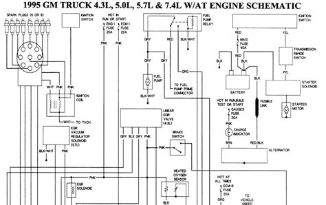 chevy  alternator wiring diagram images   finder