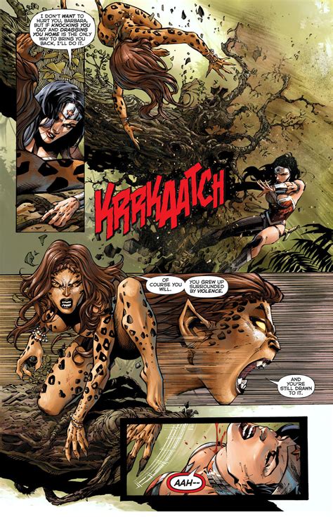 Wonder Woman Vs The Cheetah New 52 Comicnewbies
