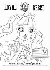 Blondie Coloring Lockes Cake High Ever After sketch template