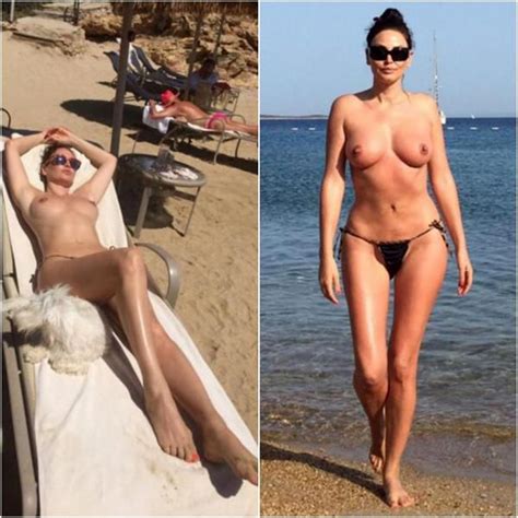 Singer Bleona Qereti Topless In Sardinia Scandal Planet