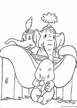 Coloring4free Dumbo Coloring Printable Pages sketch template