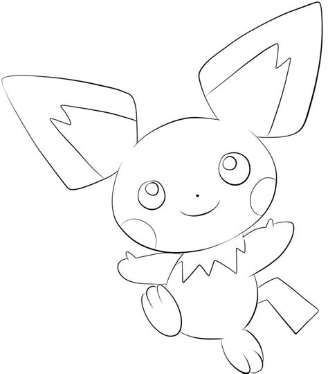 pokemon pichu coloring pages  print  pokemon coloring pages