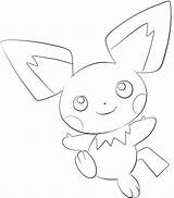 Pichu Pages sketch template