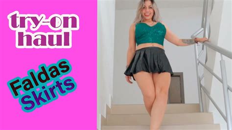 vaneyoga   haul faldas skirts youtube