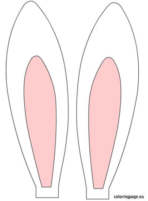 easter bunny ears easter bunny crafts easter bunny template