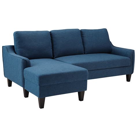 signature design  ashley jarreau   sofa chaise sleeper  pullout cushion furniture