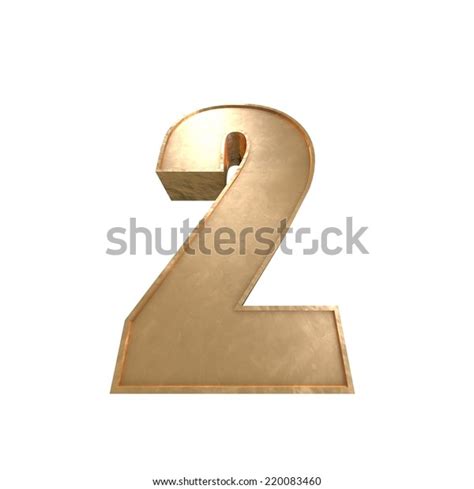 number  gold stock illustration