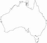 Map Australia Getdrawings Drawing sketch template