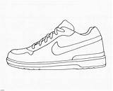 Shoes Cartoon Drawing Draw Drawings Paintingvalley sketch template